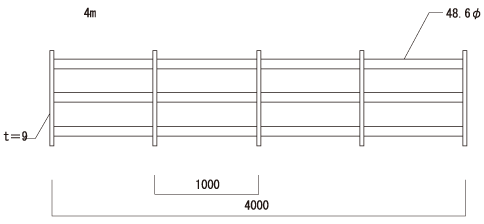 三角支柱／3TS-4.0